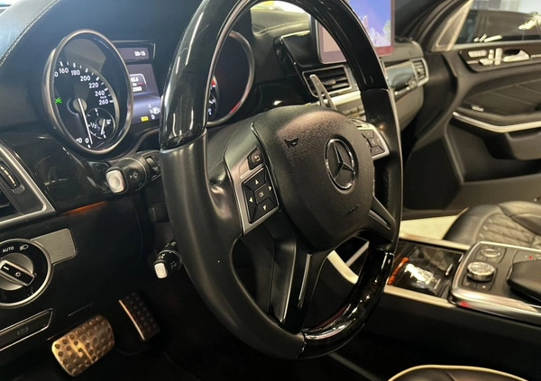 Mercedes-Benz GL cena 209000 przebieg: 82000, rok produkcji 2014 z Lubliniec małe 562